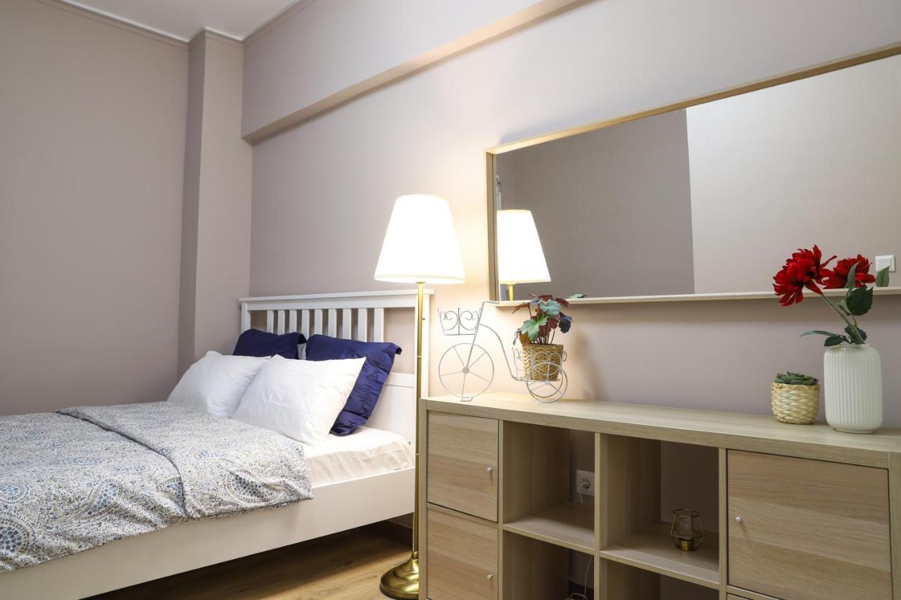 Luxury Seaview Apartment Con Vista ルートラキ エクステリア 写真