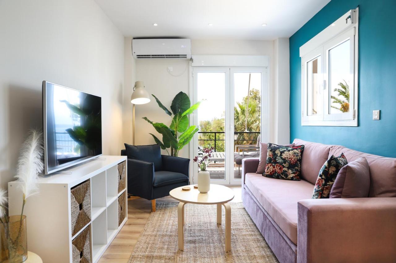 Luxury Seaview Apartment Con Vista ルートラキ エクステリア 写真